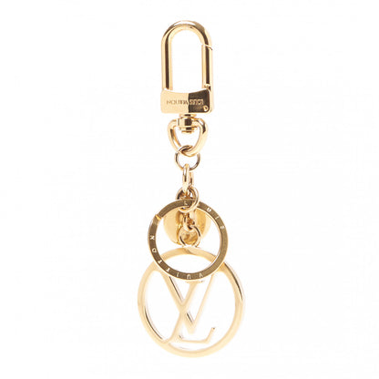 Louis Vuitton LV Circle Bag Charm Key Holder Gold 3 of 4