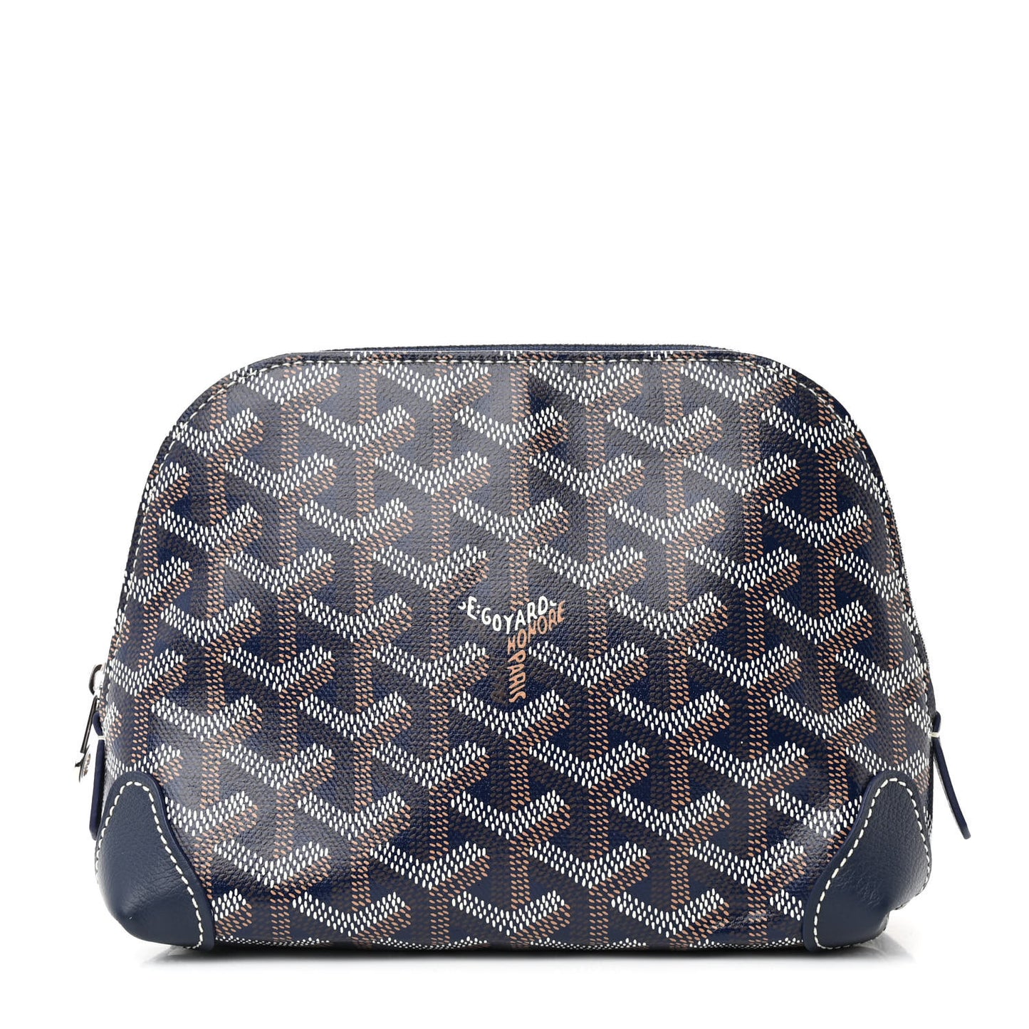 Goyardine Vendome Toiletry Pouch Navy