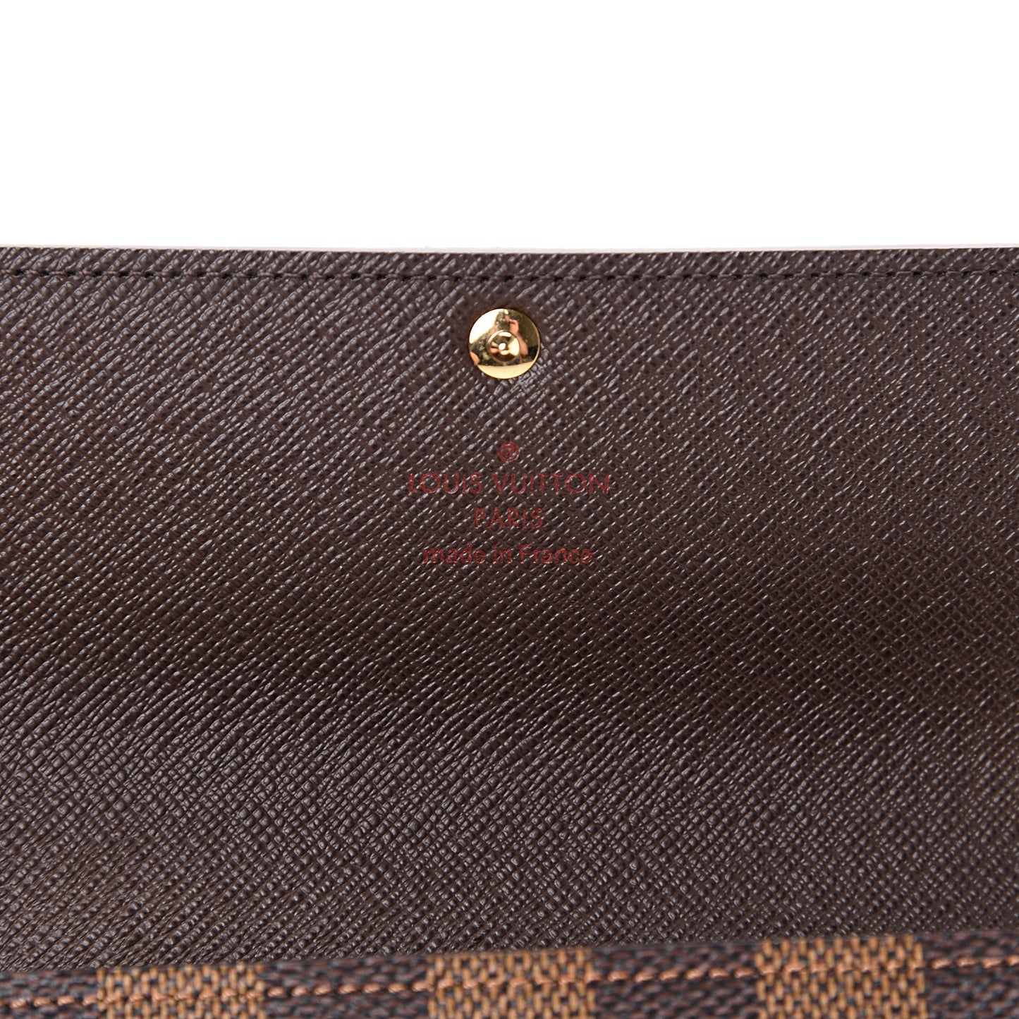 Damier Ebene Sarah Wallet
