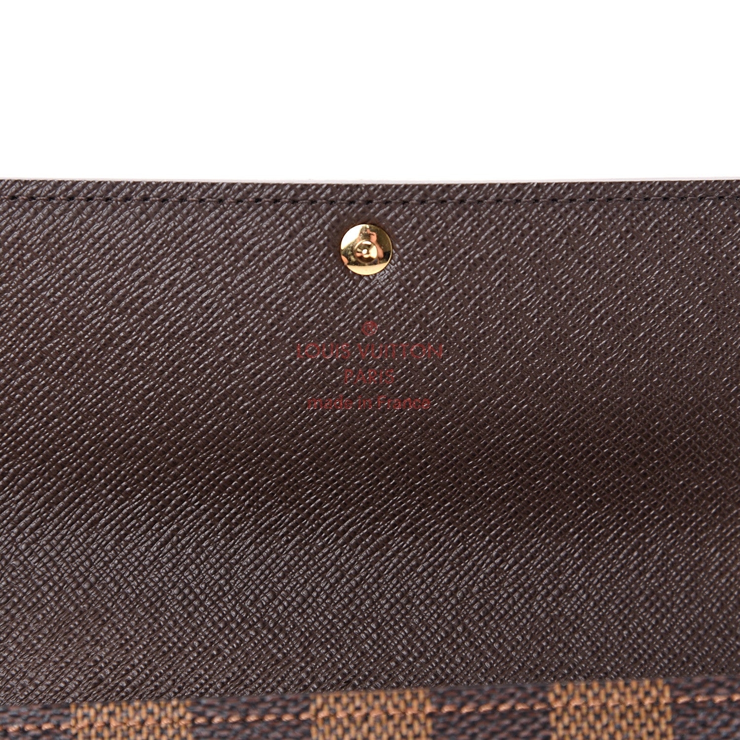Louis Vuitton Damier Ebene Sarah Wallet 5 of 9