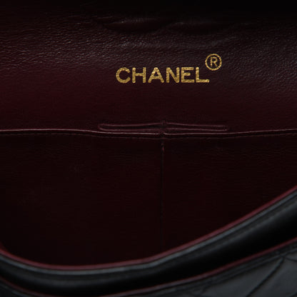 Chanel Lambskin Quilted Small Double Flap Black 11 of 24