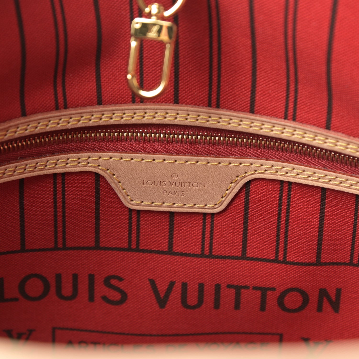 Louis Vuitton Monogram Neo Neverfull MM Cherry 6 of 10