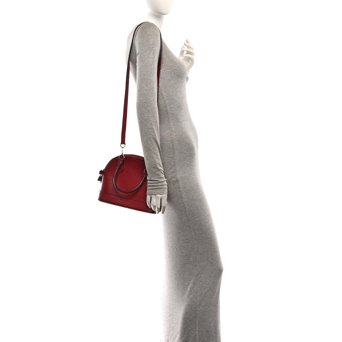 Louis Vuitton Taurillon Alma PPM Cherry 2 of 9