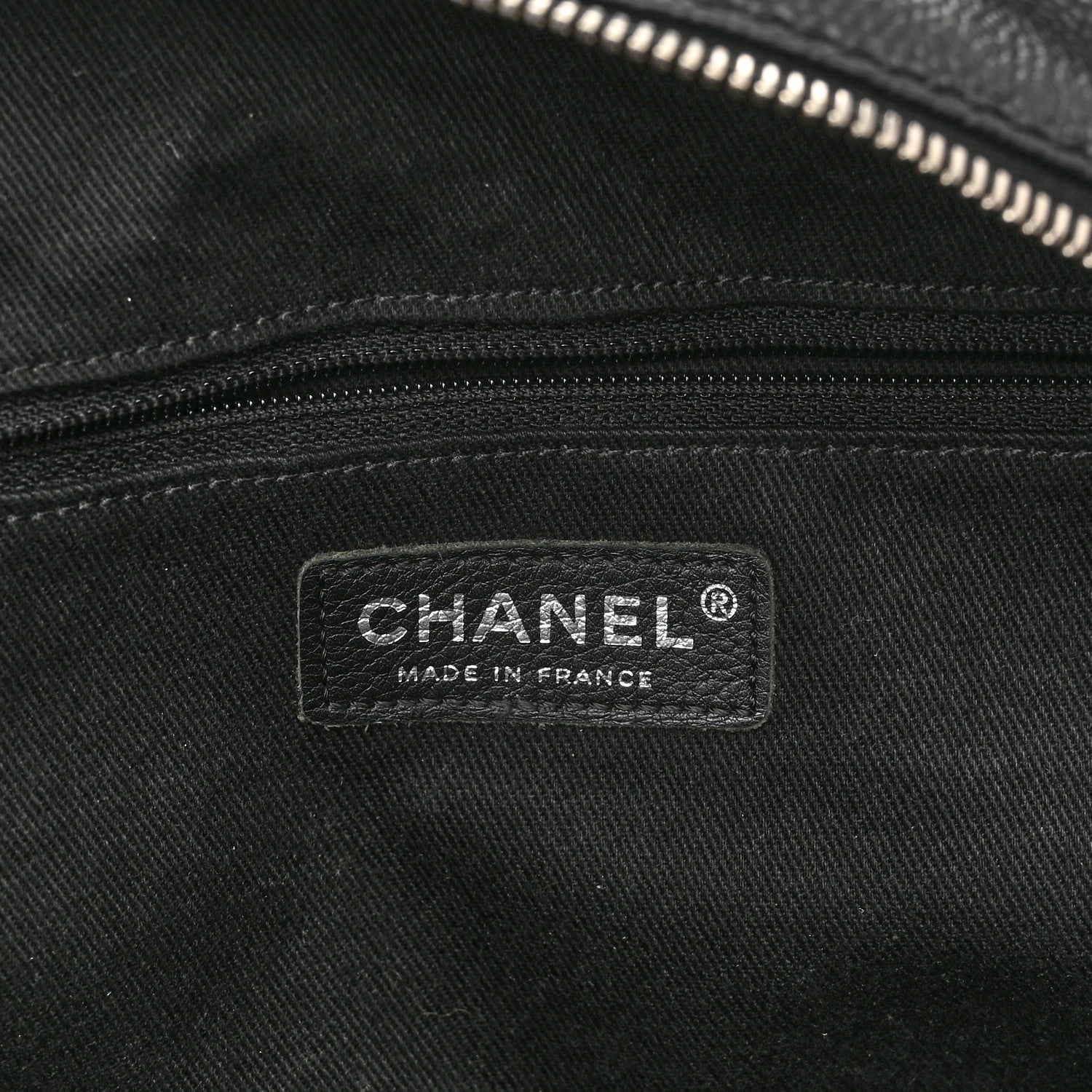Chanel Caviar Quilted Travel Flap Tote Black 5 of 18