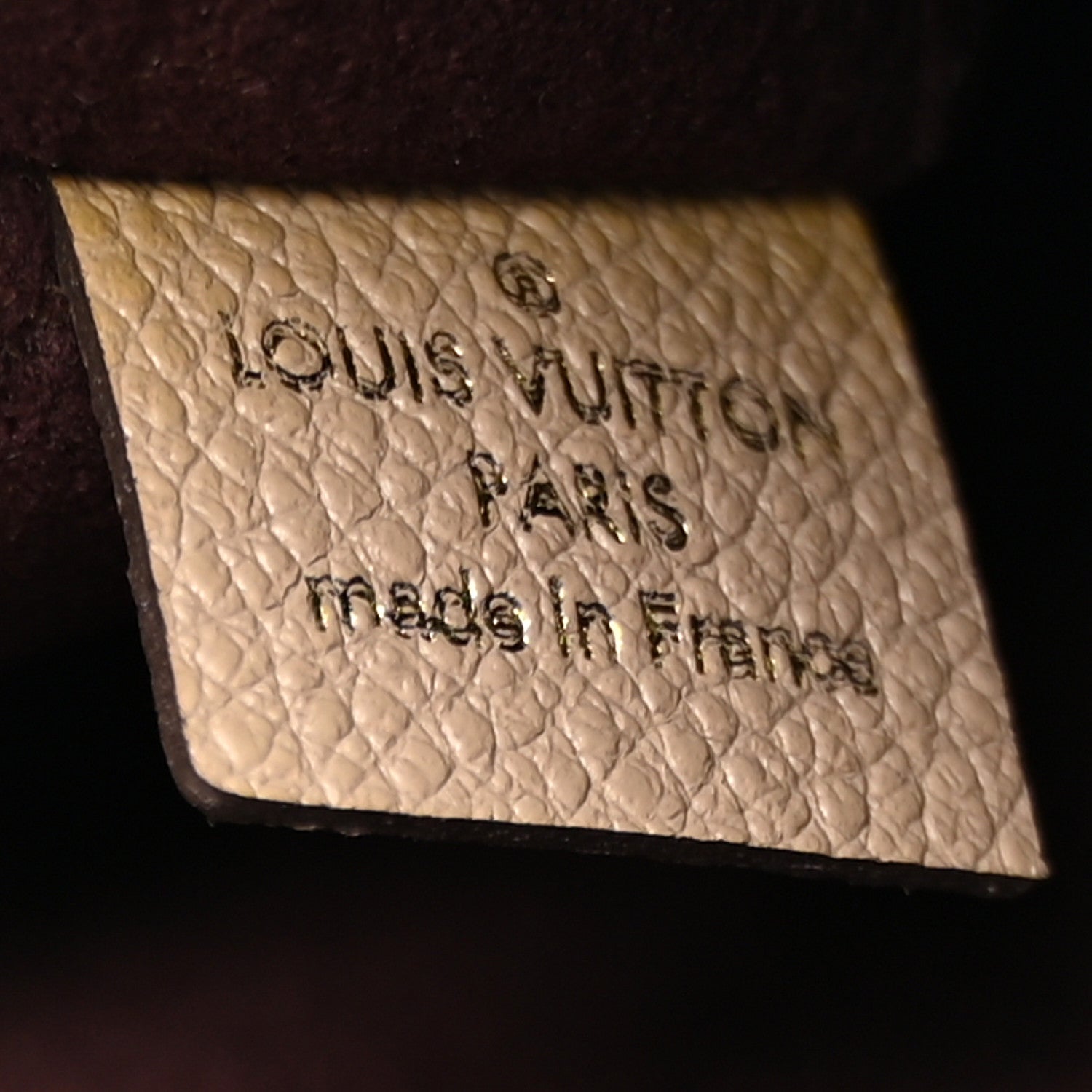 Louis Vuitton Empreinte Monogram Giant Neverfull MM Pochette Tourterelle 6 of 8