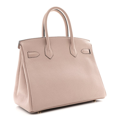 Hermes Taurillon Clemence Birkin 30 Glycine 3 of 11