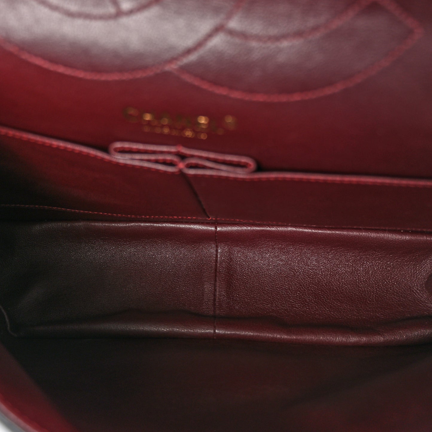 Aged Calfskin Quilted 2.55 Reissue 227 Flap Black