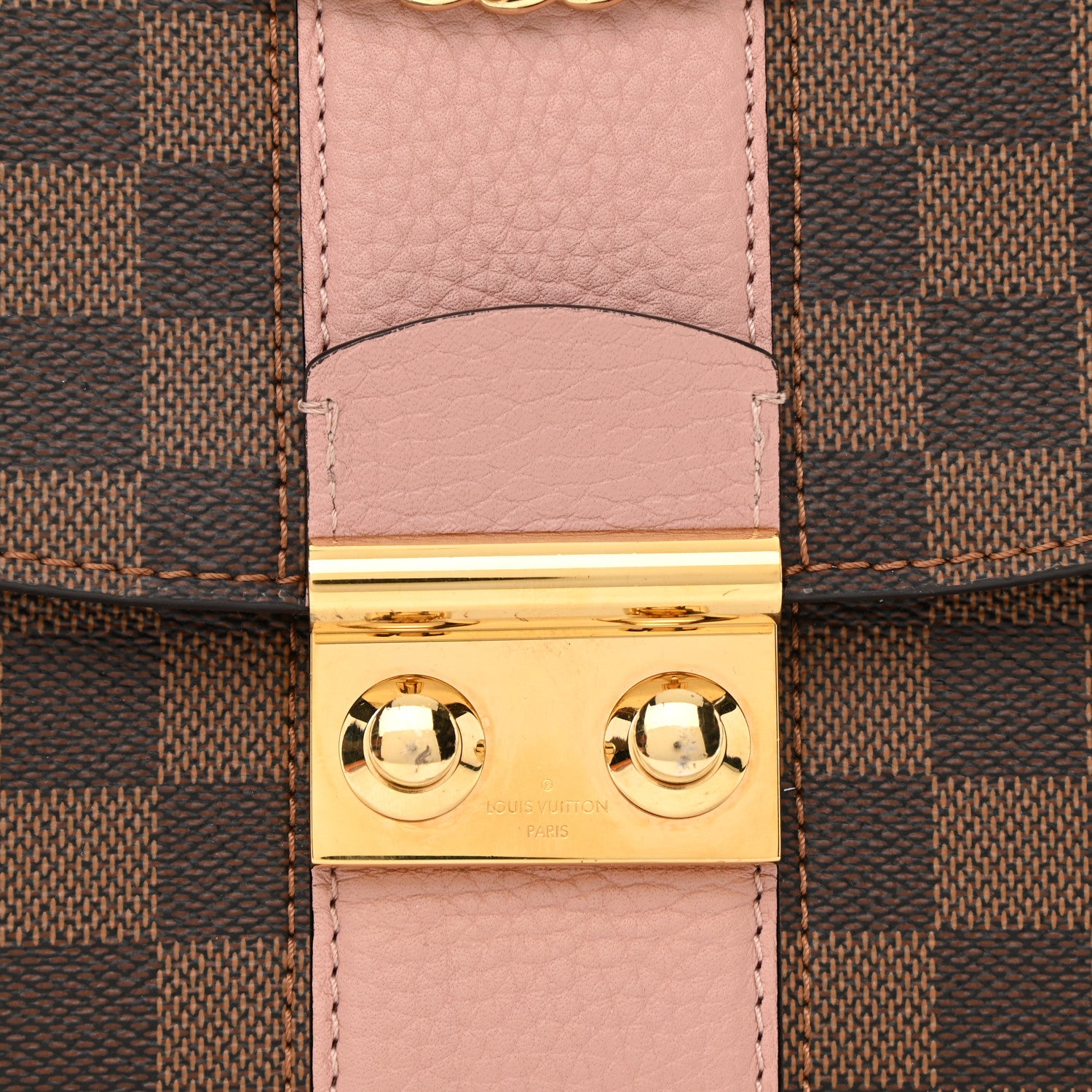 Louis Vuitton Damier Ebene Cuir Taurillon Wight Magnolia 8 of 8