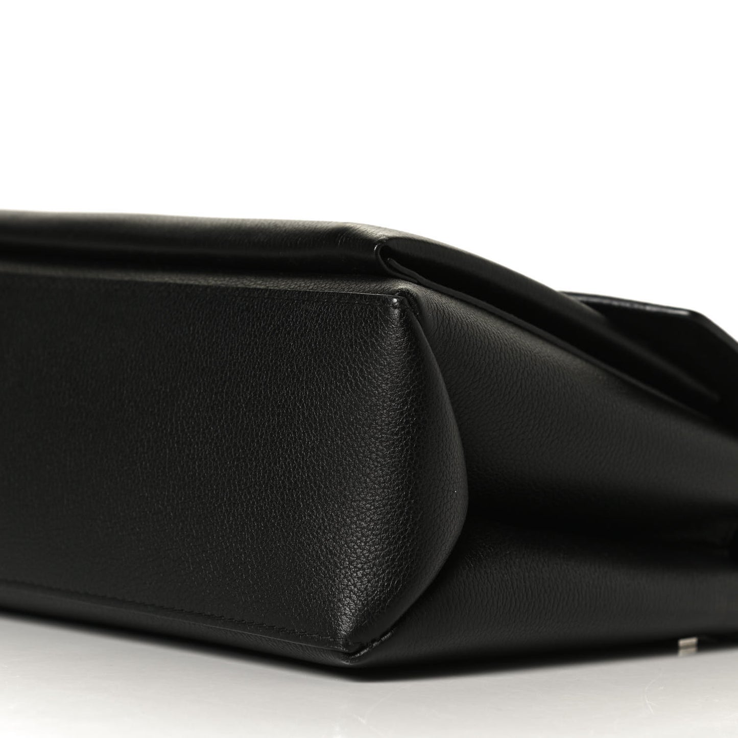 Soft Calfskin My Lockme Top Handle Black