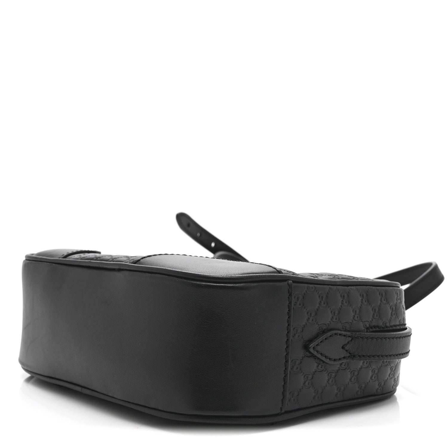 Gucci Microguccissima Mini Bree Messenger Bag Black 11 of 11