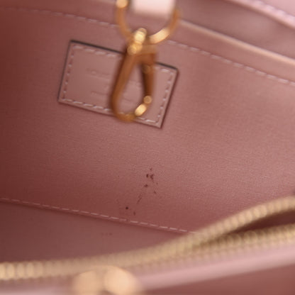 Louis Vuitton Vernis Montaigne BB Rose Ballerine 10 of 14