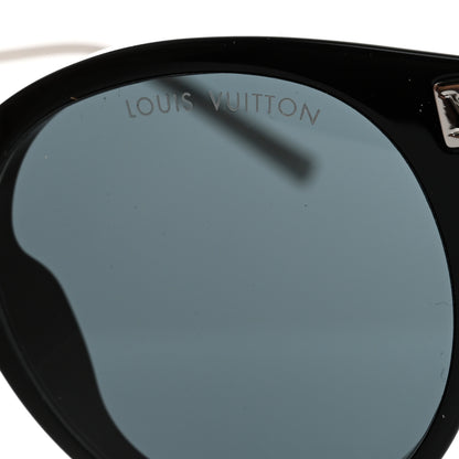 Louis Vuitton Monogram Acetate Rise Sunglasses Z1669E Black 8 of 9