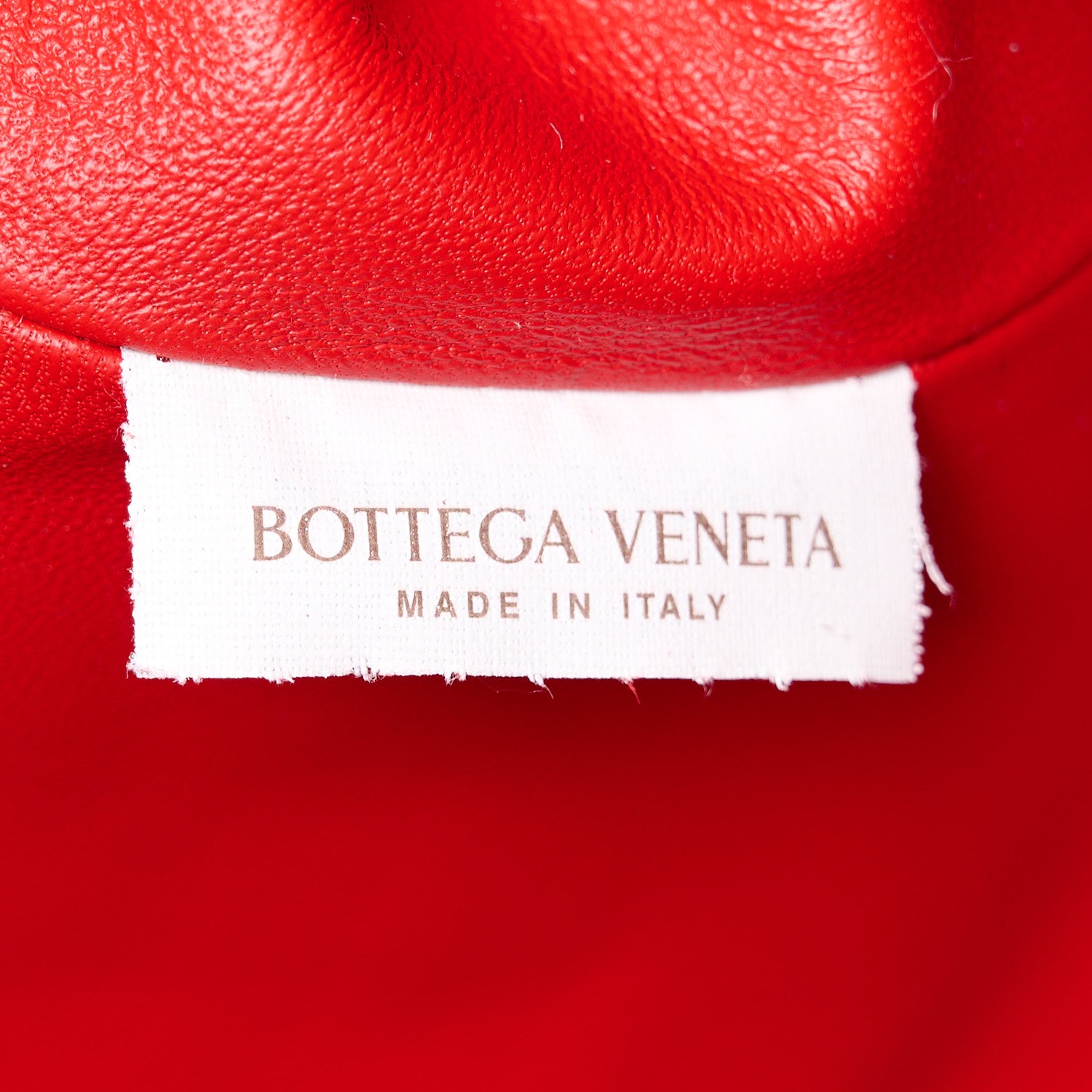 Bottega Veneta Nappa Maxi Intrecciato The Pouch Oversized Clutch Bright Red 8 of 11