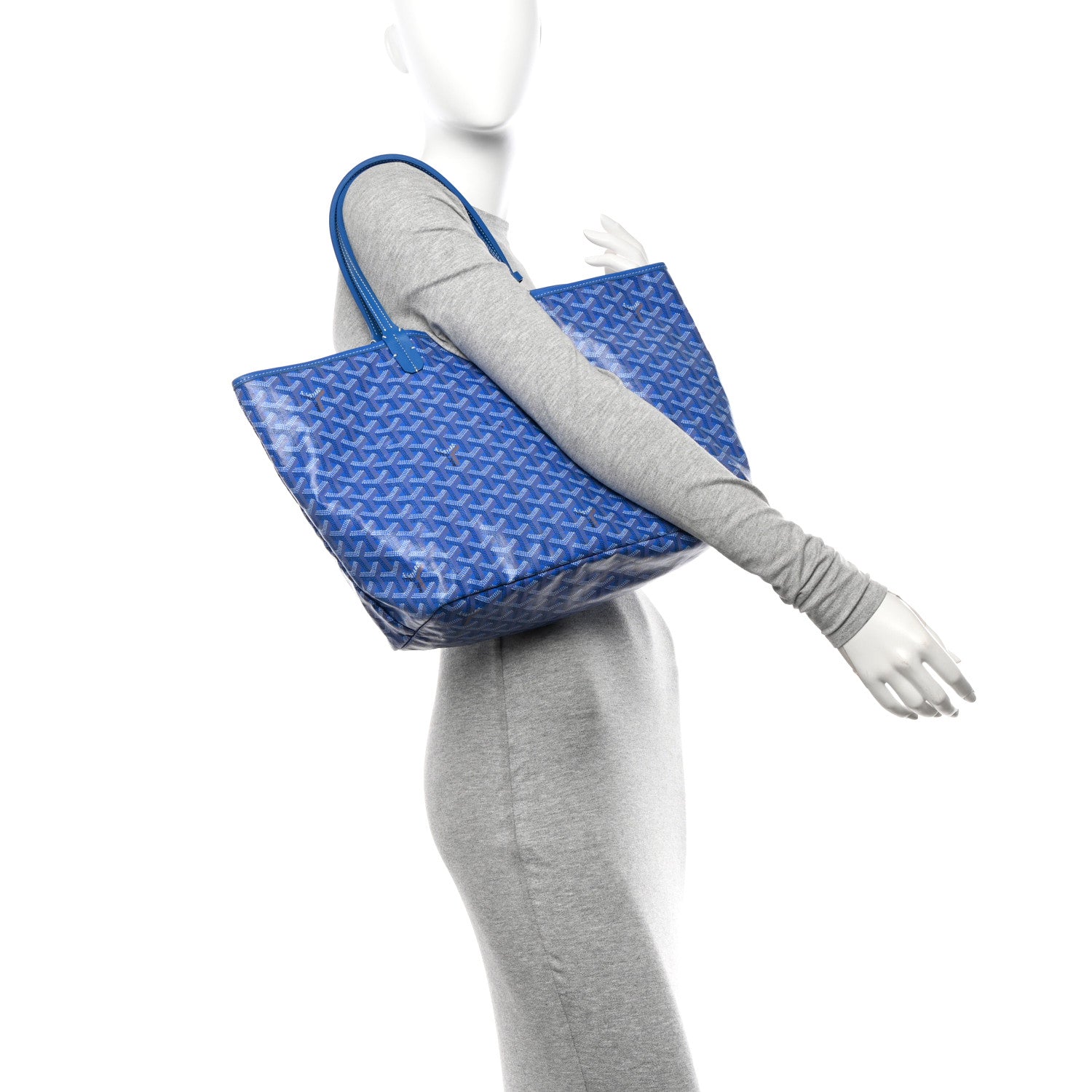 Goyard Goyardine Saint Louis PM Sky Blue 2 of 14
