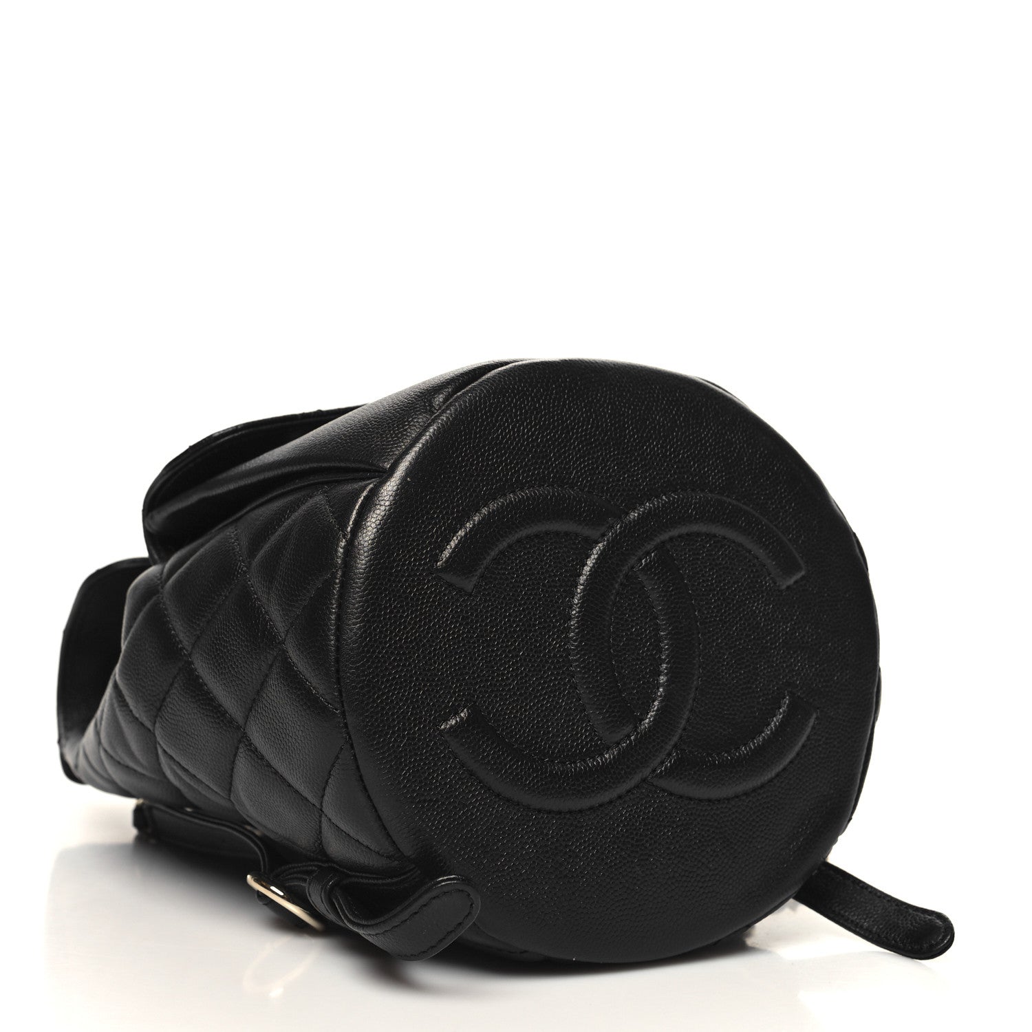 Chanel Caviar Quilted Pockets Backpack Black 4 of 10
