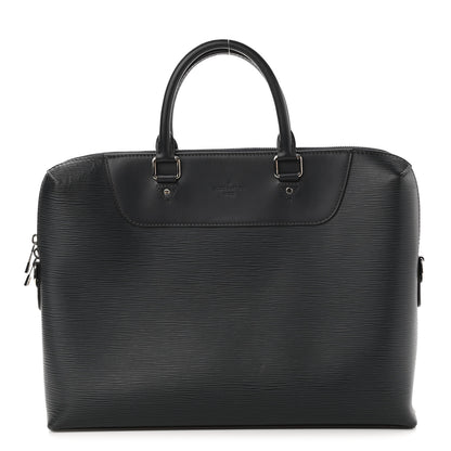 Louis Vuitton Epi Porte-Documents Jour Briefcase Black 1 of 14