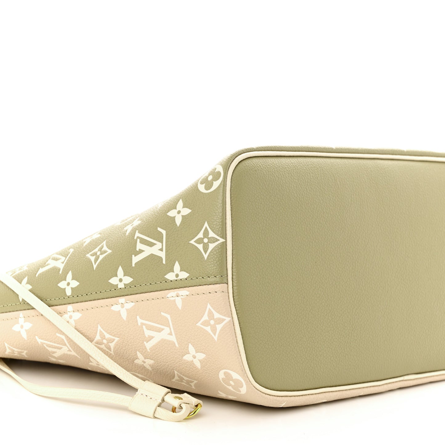 Empreinte Monogram Spring In The City Neverfull MM Kaki Beige Cream