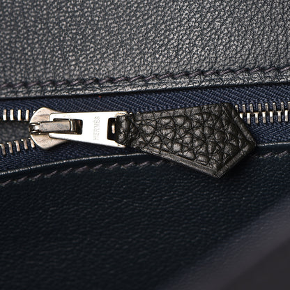 Hermes Togo Birkin 35 Bleu Ocean 15 of 39