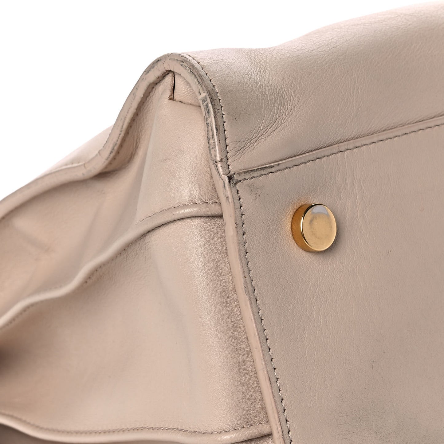 Calfskin Large Sac de Jour Carryall Nude Powder