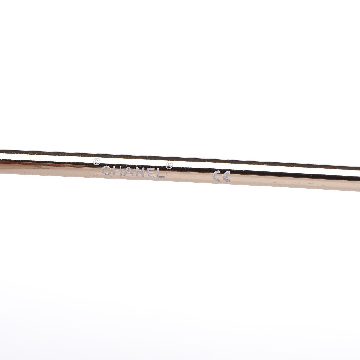 Chanel Round Sunglasses 71181 Gold Brown 5 of 9