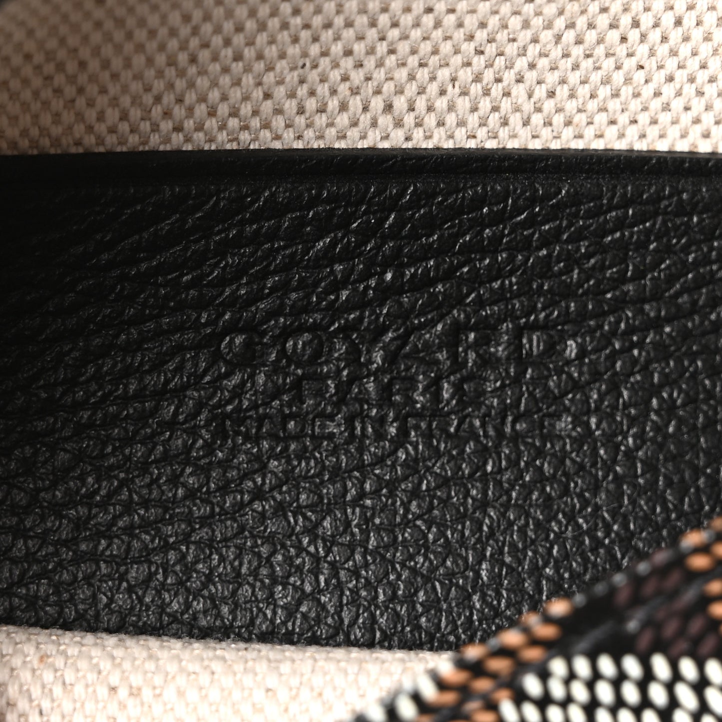 Goyardine Plumet Wallet Clutch Black