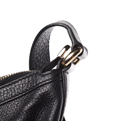 Gucci Pebbled Calfskin Medium Soho Hobo Black 8 of 13
