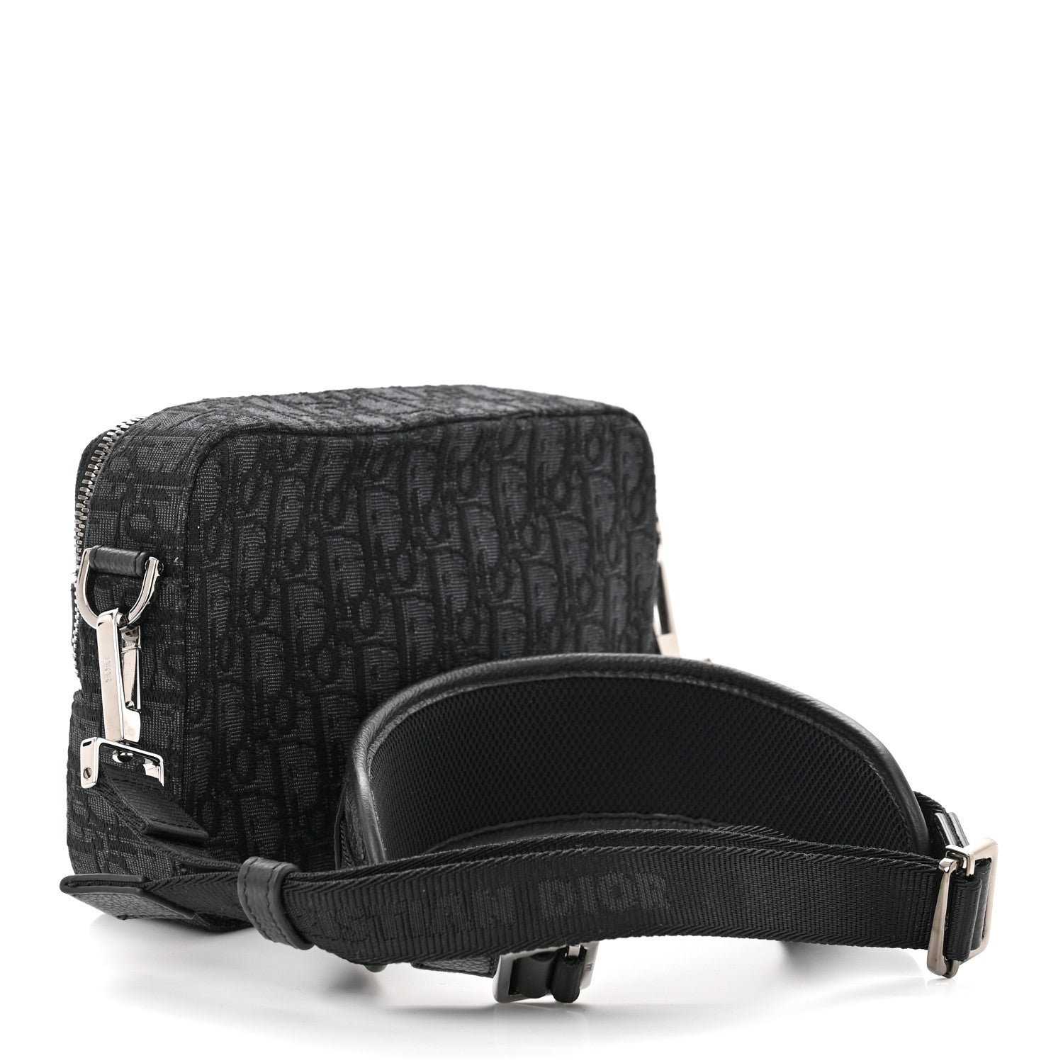 Christian Dior HOMME Oblique Safari Messenger Black 3 of 10