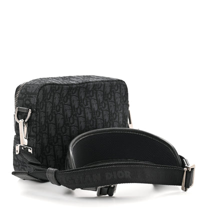 Christian Dior HOMME Oblique Safari Messenger Black 3 of 10