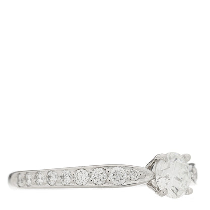 Tiffany Platinum Diamond .32ct Round Brilliant Harmony Engagement Ring 48 4.5 4 of 7