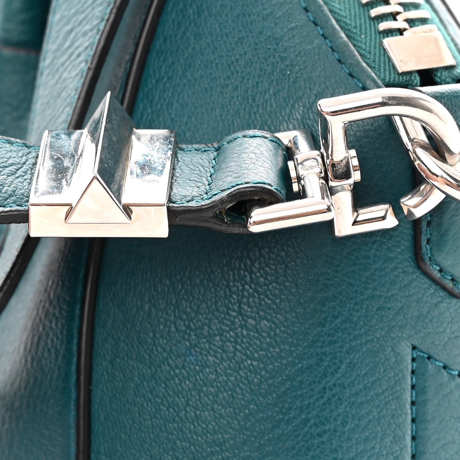 Givenchy Sugar Grained Goatskin Small Antigona Mineral Blue 19 of 20