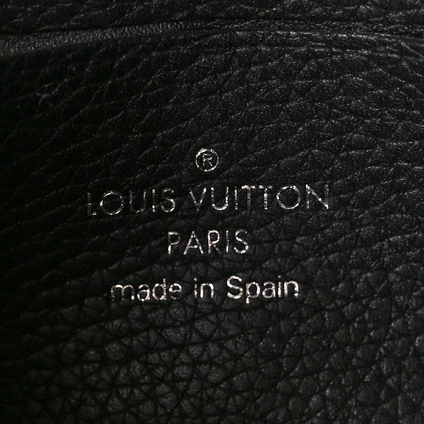 Soft Calfskin My Lockme Chain Pochette Black