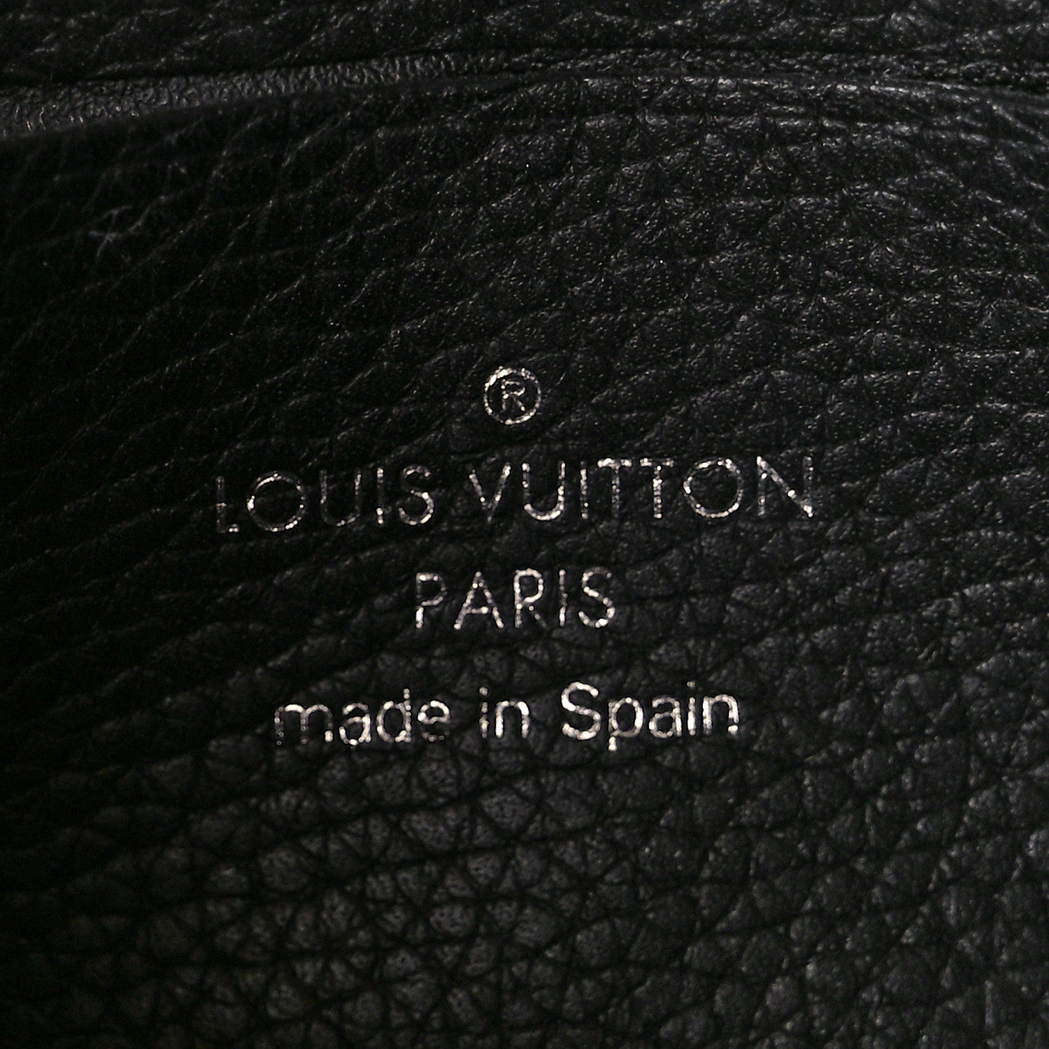 Louis Vuitton Soft Calfskin My Lockme Chain Pochette Black 5 of 9