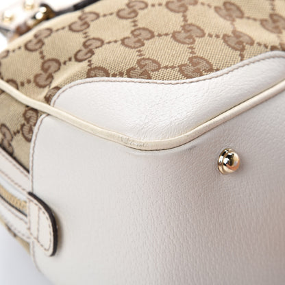 Gucci Monogram Bamboo Boston Off White 11 of 16