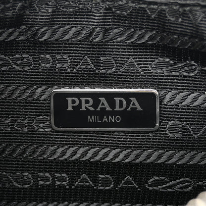 Prada Tessuto Nylon Saffiano Mini Re-Edition 2005 Bag Black 6 of 10