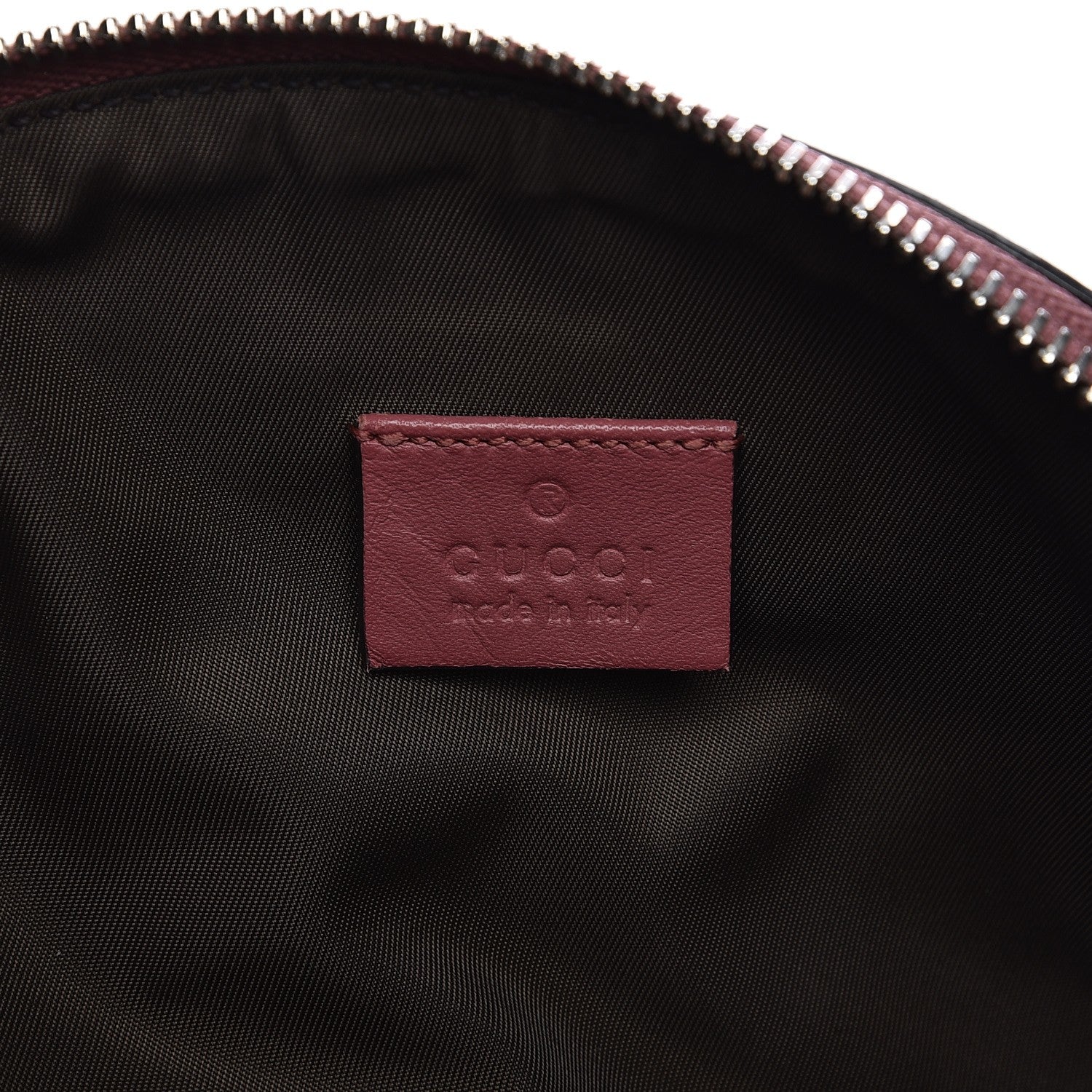 Gucci GG Supreme Monogram Blooms Large Pouch Cosmetic Case Beige Multicolor Dry Rose 6 of 12