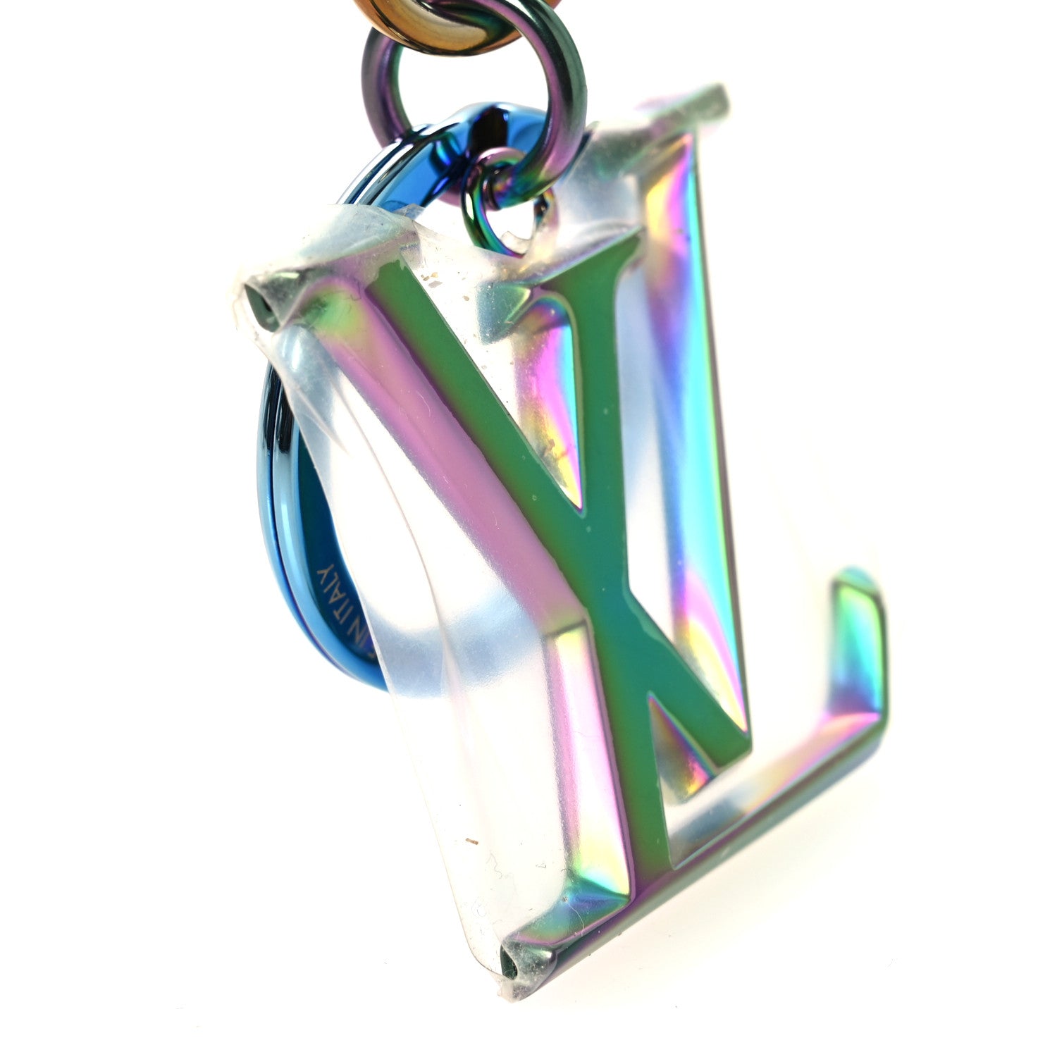Louis Vuitton LV Rainbow MCA Bag Charm Key Holder Multicolor 4 of 4