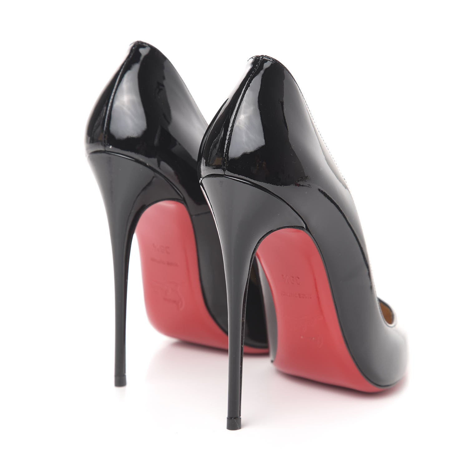 Christian Louboutin Patent So Kate 120 Pumps 39.5 Black 4 of 9