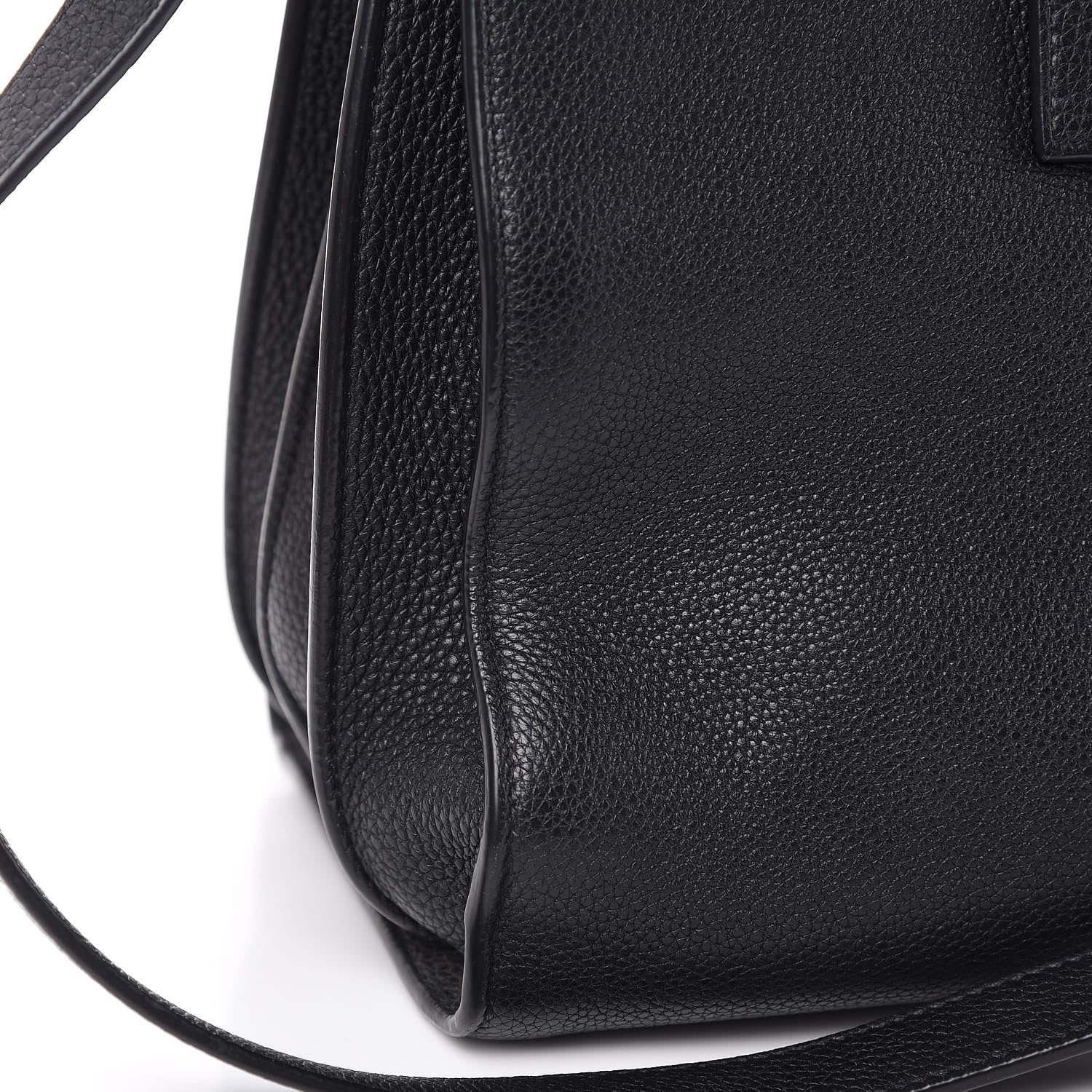 Saint Laurent Grained Calfskin Small Supple Sac De Jour Black 12 of 16