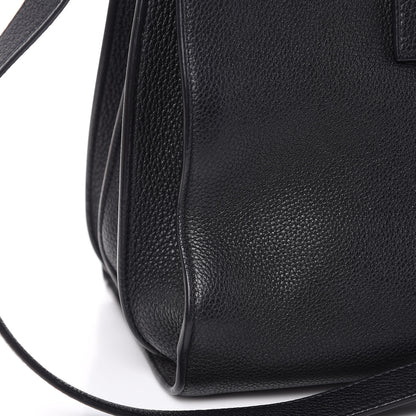 Saint Laurent Grained Calfskin Small Supple Sac De Jour Black 12 of 16