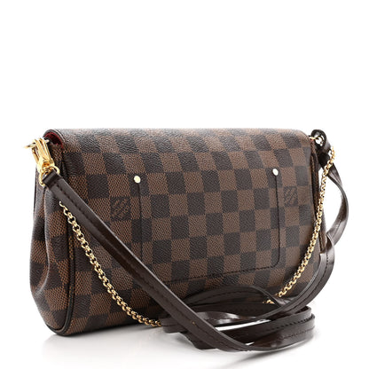 Louis Vuitton Damier Ebene Favorite MM 3 of 16