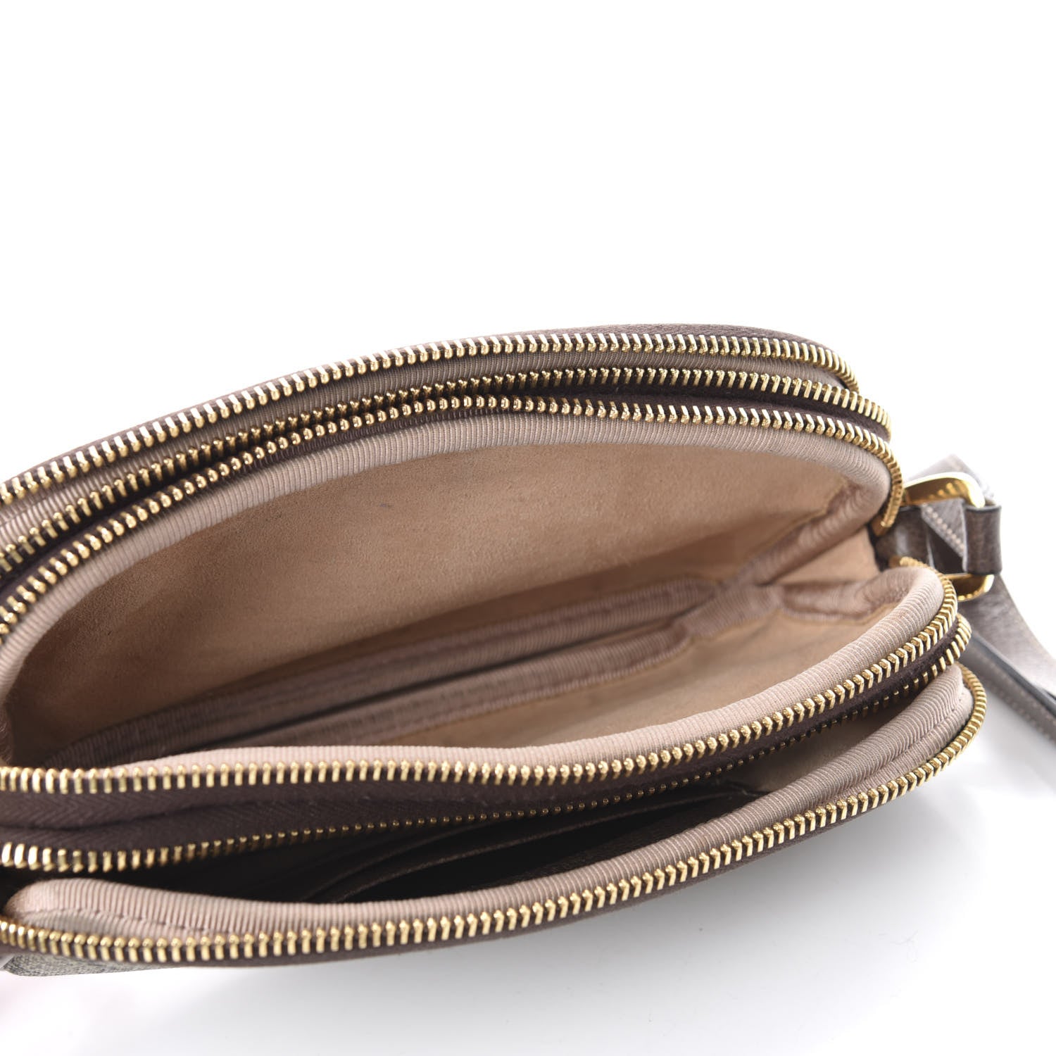 Gucci GG Supreme Monogram Web Mini Ophidia GG Bag Brown 5 of 12