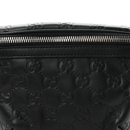 Gucci Guccissima Belt Bag Black Black 8 of 10