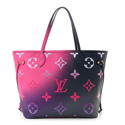 Louis Vuitton Monogram Giant Spring In The City Neverfull MM Midnight Fuchsia 1 of 12