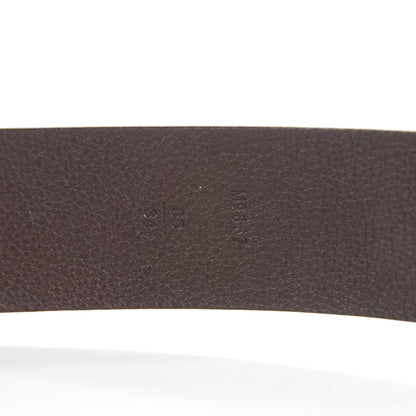 Louis Vuitton Patent LV Frame Belt 85 34 Amarante 5 of 8