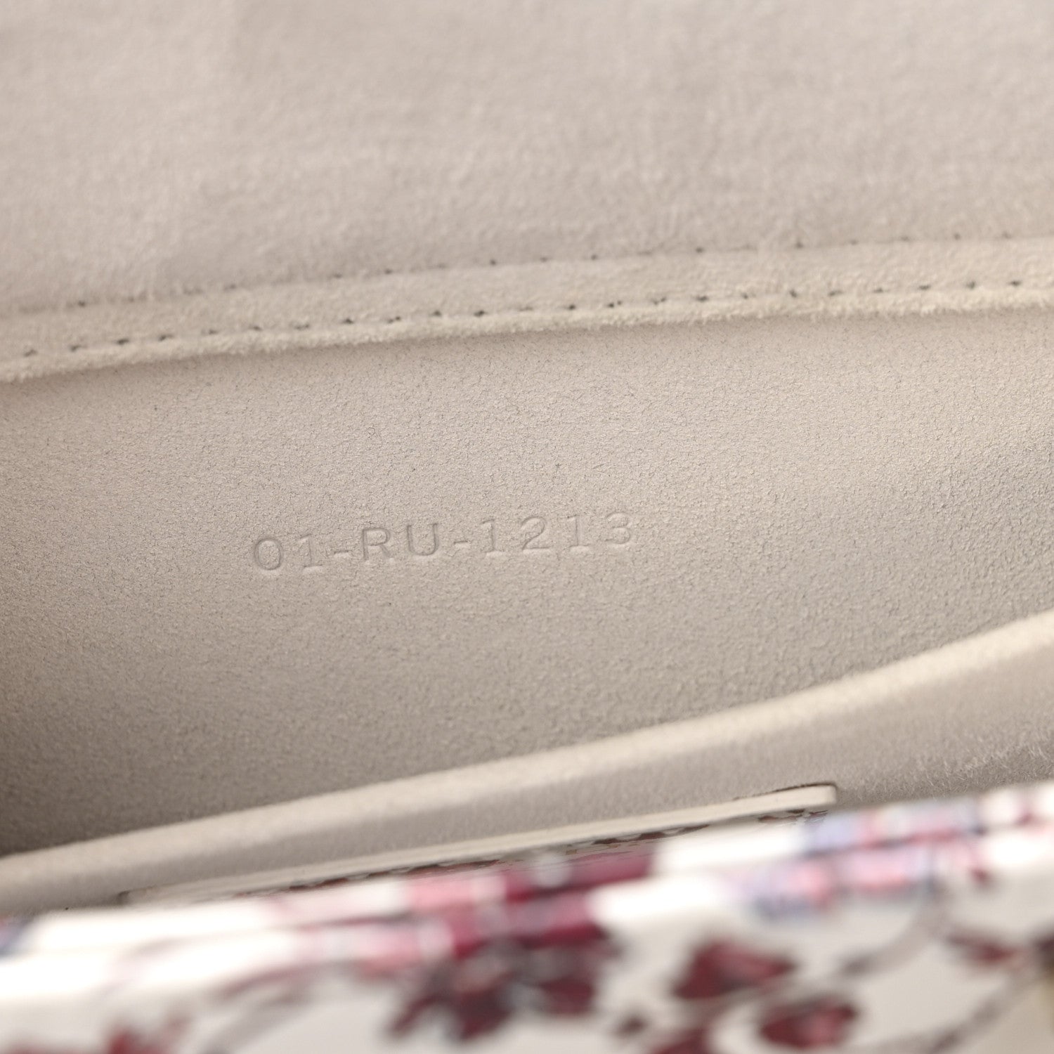 Christian Dior Calfskin Le Coeur Des Papillons Small Lady D-Joy White 6 of 12