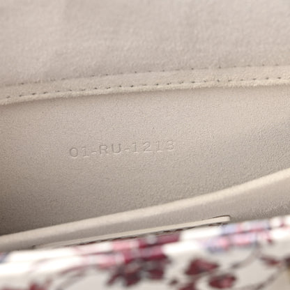 Christian Dior Calfskin Le Coeur Des Papillons Small Lady D-Joy White 6 of 12