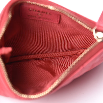 Chanel Caviar Quilted Small Cosmetic Case Pink 5 of 8