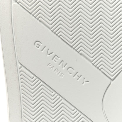 Givenchy Calfskin Band Logo Womens Urban Street Sneakers 39 White Black 7 of 9