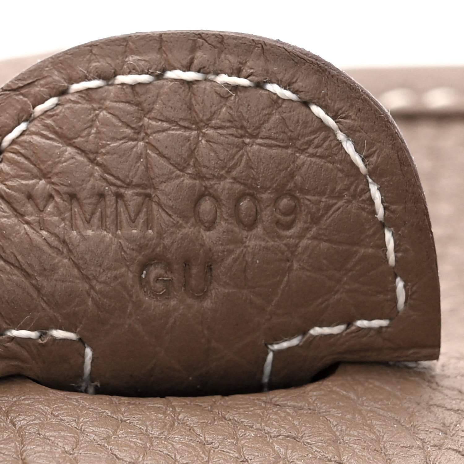 Hermes Taurillon Clemence Evelyne III PM Etoupe 7 of 12