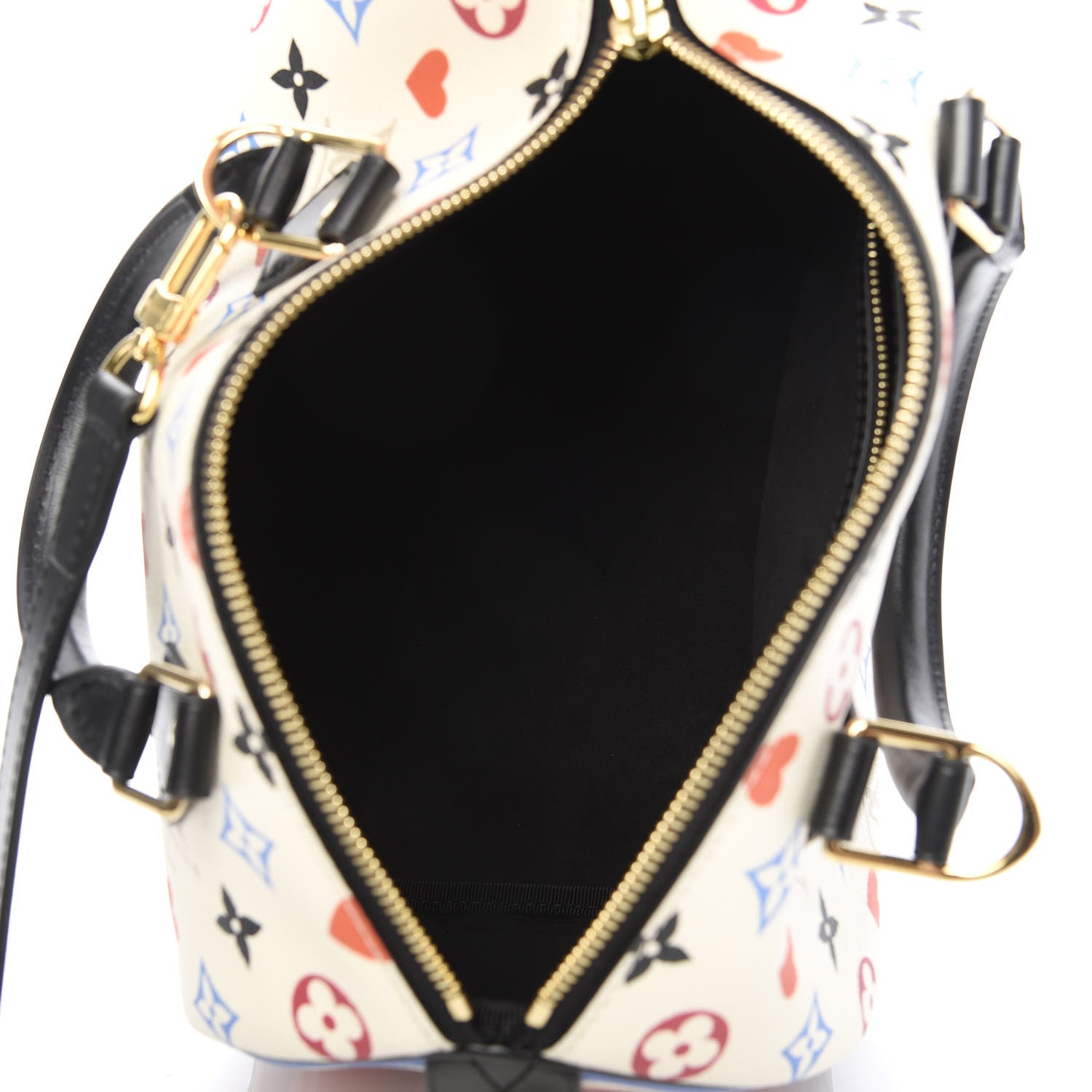 Louis Vuitton Game On Speedy Bandouliere 25 White 5 of 10